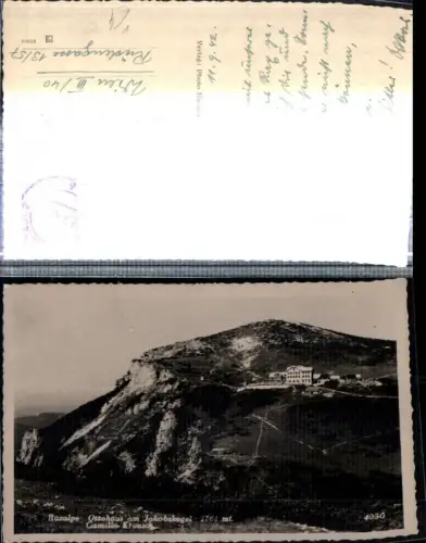 309158,Raxalpe Ottohaus Berghütte am Jakobskogel b. Reichenau pub Foto Hubmann 4030