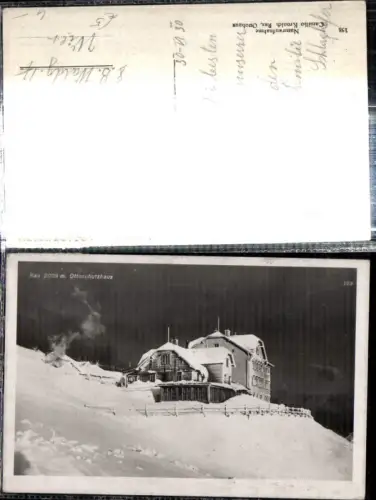 309178,Rax Otto-Schutzhaus Berghütte b. Reichenau Winterbild