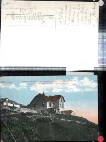 309181,Rax Erzherzog Otto-Haus Berghütte b. Reichenau