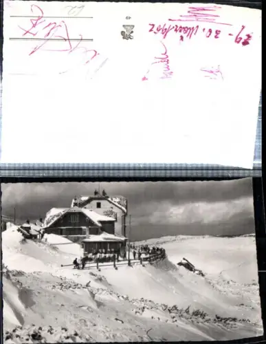 309183,Rax Ottohaus Berghütte b. Reichenau Winterbild