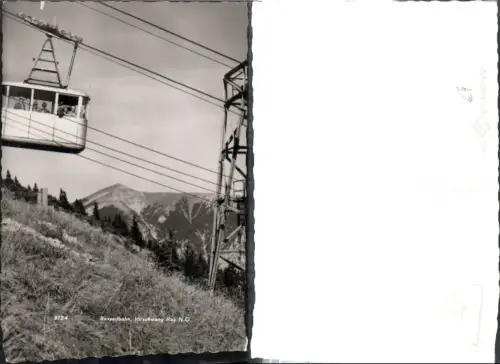 309364,Reichenau an d. Rax Hirschwang Raxseilbahn Seilbahn Bergkulisse