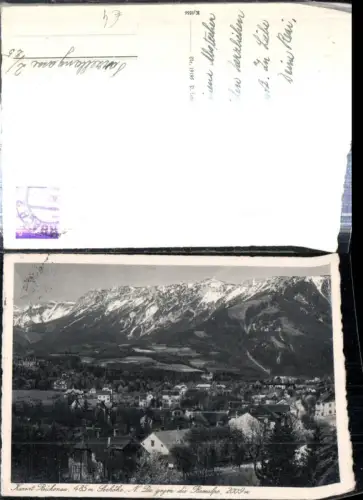 309369,Reichenau an d. Rax Teilansicht geg. Raxalpe Bergkulisse
