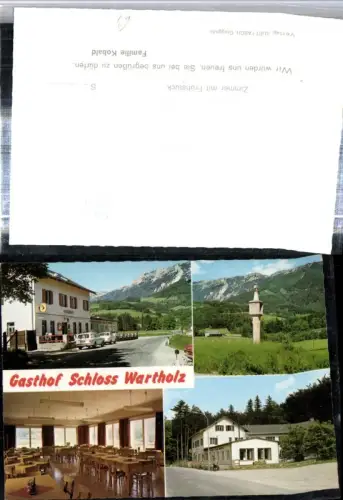 309394,Reichenau an d. Rax Gasthof Schloss Wartholz Bildstock Mehrbildkarte