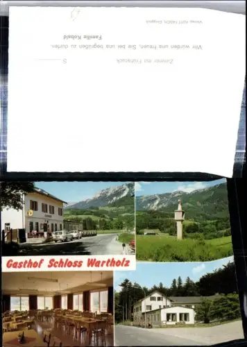 309395,Reichenau an d. Rax Gasthof Schloss Wartholz Bildstock Mehrbildkarte