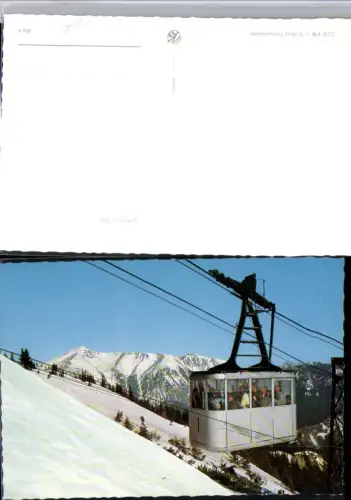 309411,Seilbahn auf d. Raxalpe b. Reichenau Bergkulisse Winterbild
