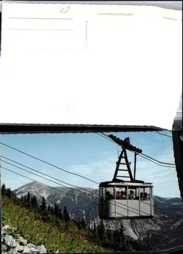 309414,Rax Raxbahn Seilbahn b. Reichenau geg. Schneeberg Bergkulisse