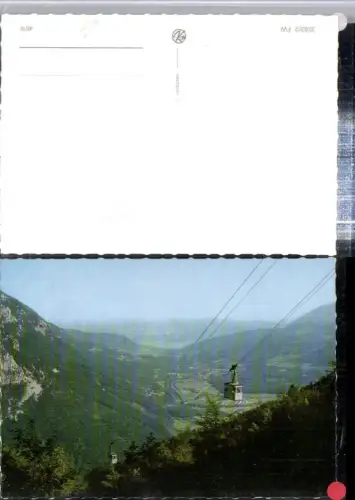309415,Raxseilbahn Seilbahn mit Blick auf Reichenau Totale
