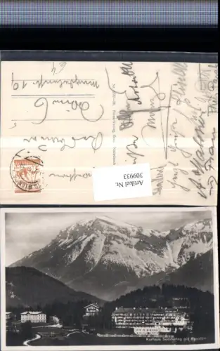 309933,Semmering Kurhaus m. Raxalpe Bergkulisse