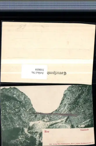 310059,Rax Gaisloch b. Reichenau Bergkulisse