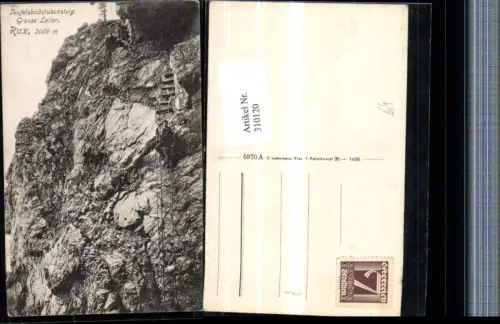 310120,Rax Teufelsdbadstubensteig b. Reichenau Große Leiter Bergsteiger