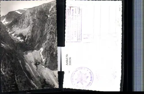 310136,Rax Gaisloch von d. Loswand b. Reichenau Bergkulisse