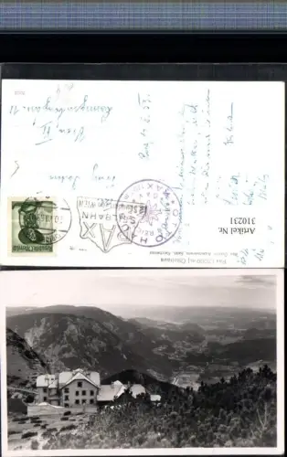 310231,Rax Ottohaus Berghütte b. Reichenau Bergkulisse