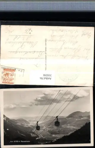 310258,Rax Raxseilbahn Seilbahn geg. Reichenau Totale