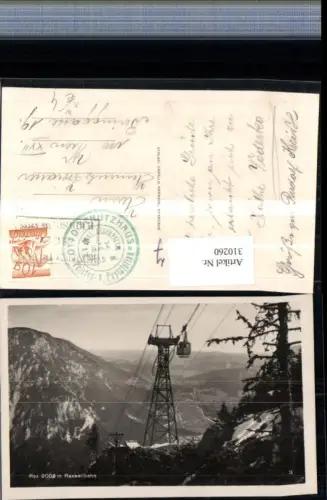 310260,Rax Raxseilbahn Seilbahn geg. Reichenau Totale