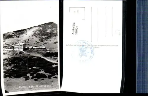 310324,Raxape Ottohaus Berghütte b. Reichenau