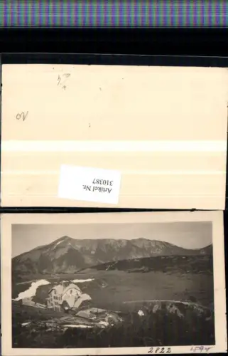 310387,Rax Ottohaus Berghütte b. Reichenau Bergkulisse