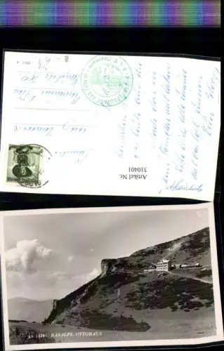 310401,Raxalpe Ottohaus Berghütte b. Reichenau