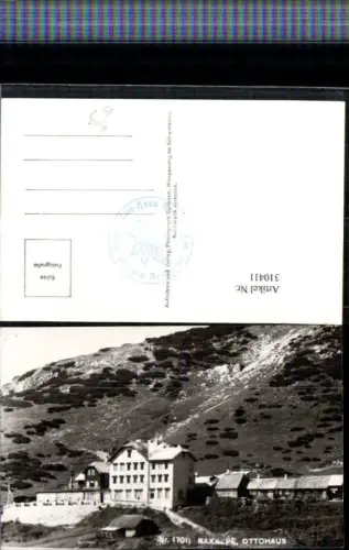 310411,Raxalpe Ottohaus Berghütte b. Reichenau