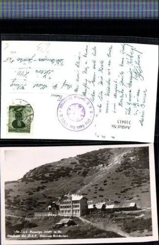 310413,Raxalpe Ottohaus Berghütte b. Reichenau