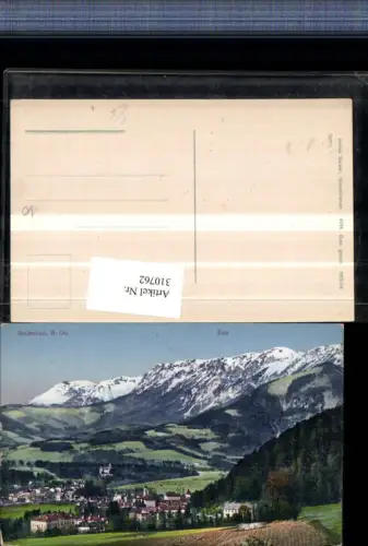 310762,Reichenau an d. Rax Teilansicht m. Rax Bergkulisse pub Julius Seiser 4094
