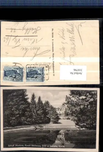 310796,Reichenau an d. Rax Schloss Wartholz