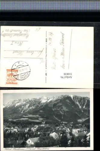 310838,Reichenau an d. Rax Teilansicht m. Rax Bergkulisse
