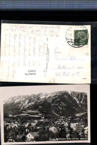 310915,Reichenau an d. Rax Totale m. Rax Bergkulisse