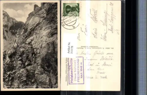 311178,Rax Große Leiter in d. Teufelsbadstube b. Reichenau Bergsteiger