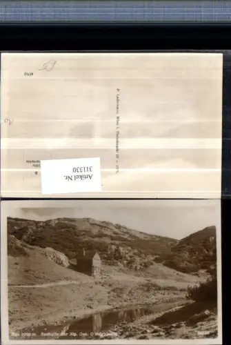 311330,Rax Seehütte Berghütte m. See b. Reichenau