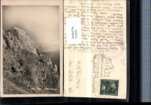 313943,Rax Preinerwand b. Prein Bergkulisse