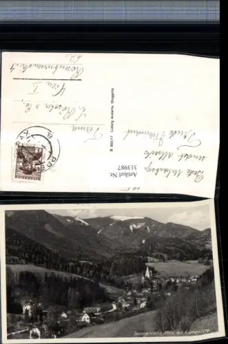 313987,Prein an d. Rax Totale m. Kampalpe Bergkulisse