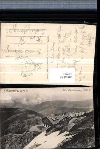 313993,Schneeberg Hotel Hochschneeberg b. Puchberg Bergkulisse