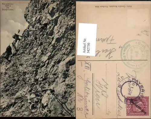 342730,Raxplateau Am Bismarcksteig b. Reichenau Kletterer Bergsteiger