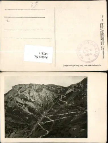 342816,Rax Schlangenweg m. Karl Ludwig-Haus Berghütte b. Reichenau