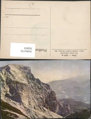 342853,Rax Die innere Preinerwand b. Prein Reichenau Bergkulisse