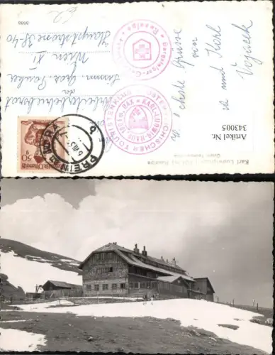 343005,Raxalpe Karl Ludwig-Haus Berghütte b. Prein Reichenau