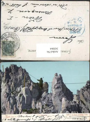 343064,Rax Gretchensteig b. Prein Reichenau Kletterer Bergsteiger
