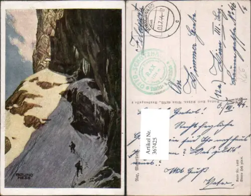 367425,Künstler AK Bruno Hess Rax Malersteig Prein Deutscher Schulverein 1483