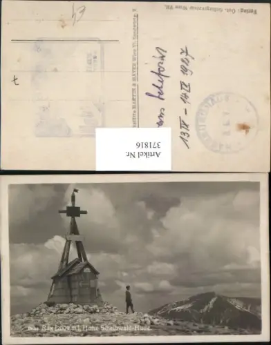 371816,Rax Hohe Scheibwald-Hütte Berghütte b. Reichenau