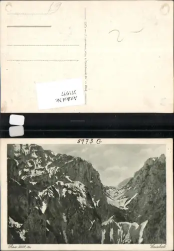 371977,Rax Gaisloch b. Reichenau Schwarzau Bergkulisse