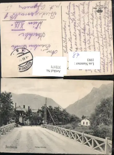 372171,Reichenau an d. Rax Färber-Brücke