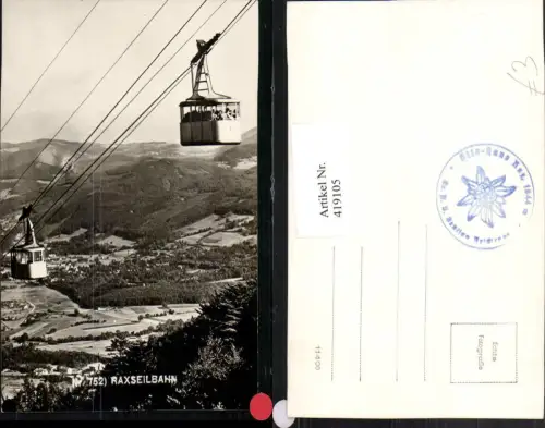 419105,Rax Seilbahn b. Reichenau