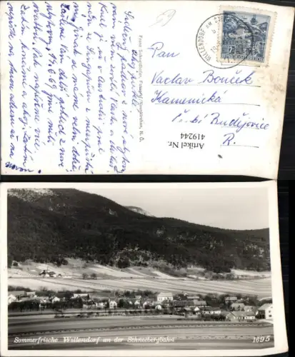 419244,Willendorf an d. Schneebergbahn Teilansicht