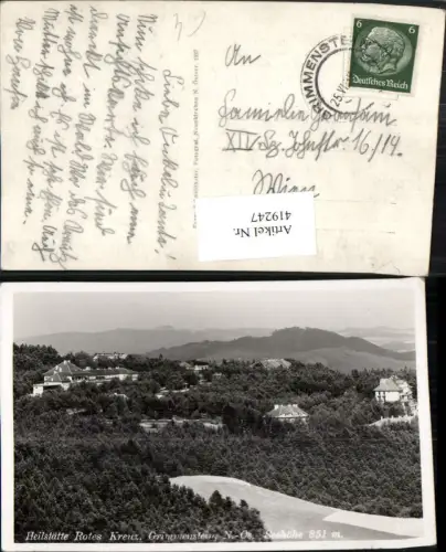 419247,Grimmenstein Heilstätte Rotes Kreuz