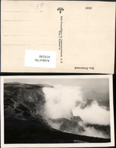 419248,Rax Preinerwand b. Prein Bergkulisse