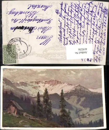 419256,Künstler AK Carl L. Prinz Semmering Bergkulisse pub B.K.W.I. 286euro4