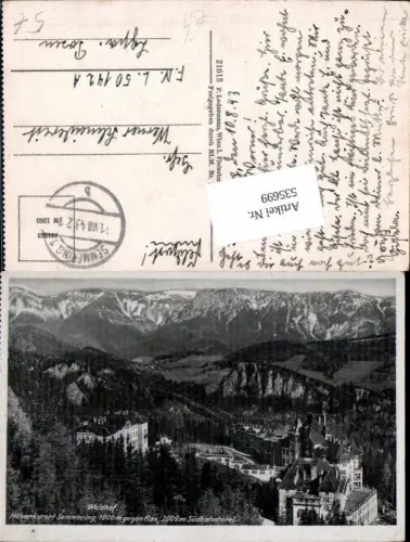 535699,Semmering Waldhof