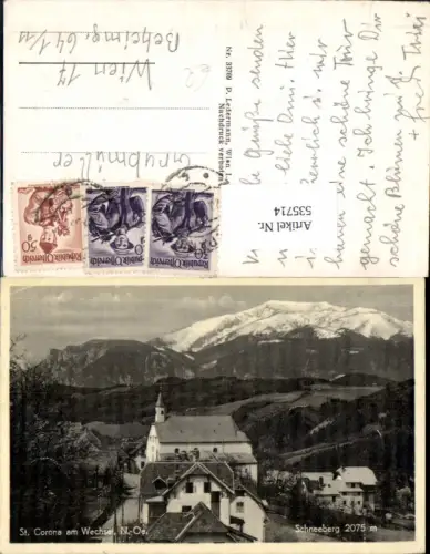 535714,St. Corona am Wechsel