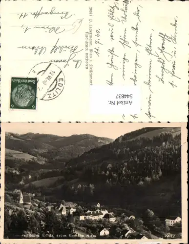 544837,tolle AK Edlitz bei Aspang