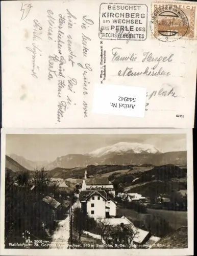 544942,St. Corona am Wechsel